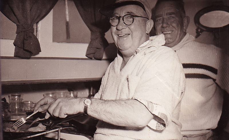 Good Times and Good Cheer from the Galley of the "Murrawolga" Xmas 1953